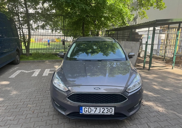 Ford Focus cena 46000 przebieg: 74400, rok produkcji 2016 z Warszawa małe 172